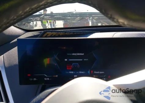 2025 BMW Ix xDrive50 из США, поврежденный, VIN WB523CF07SCS26350